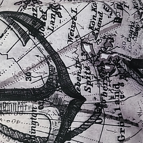 Nautical Voyage Anchor Script Mens Graphic T Shirt Dry Fit Grey Size 2XL - Picture 16 of 16